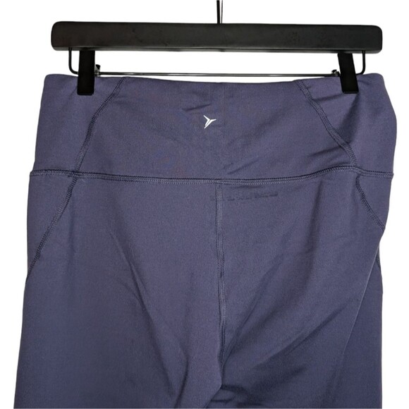 Women's High-Waisted Elevate 7/8-Length Mesh-Splice Compression Leggings, Large - Picture 2 of 7